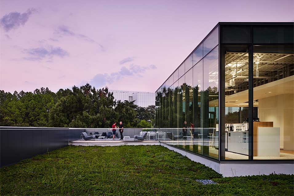 Exterior, Interface Headquarters, located in Atlanta, Georgia