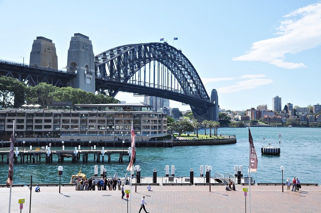Harbour Bridge, Sydney; Shutterstock ID 390934117